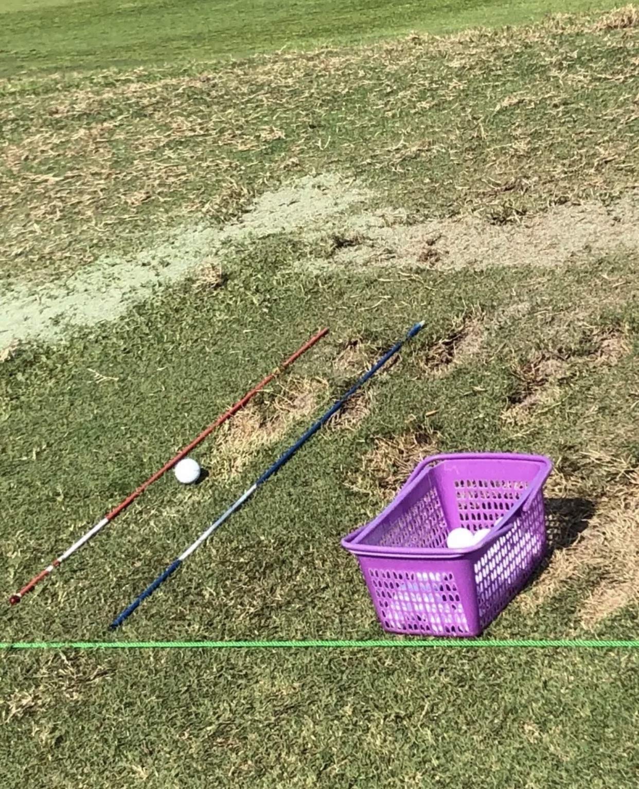 Amazon | Tour AD スイング練習用品 アライメントスティック（2本